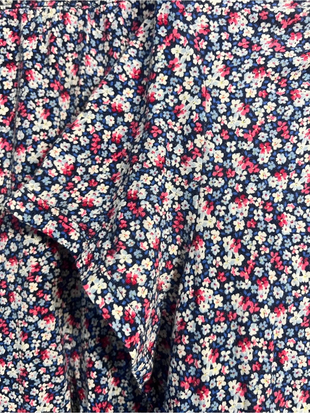 Chaps XL Floral Pajama Set Soft Stretch Cotton Blend Lounge Set summer cottage - Picture 3 of 6